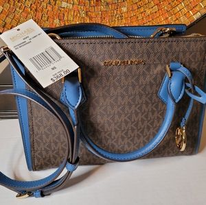 NWT MICHAEL KORS Hope Messenger Crossbody
